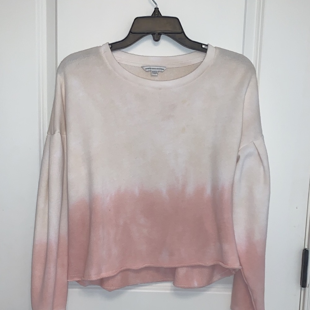 american eagle cropped sweater